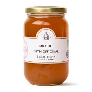 Miel de thym BIO - 480g